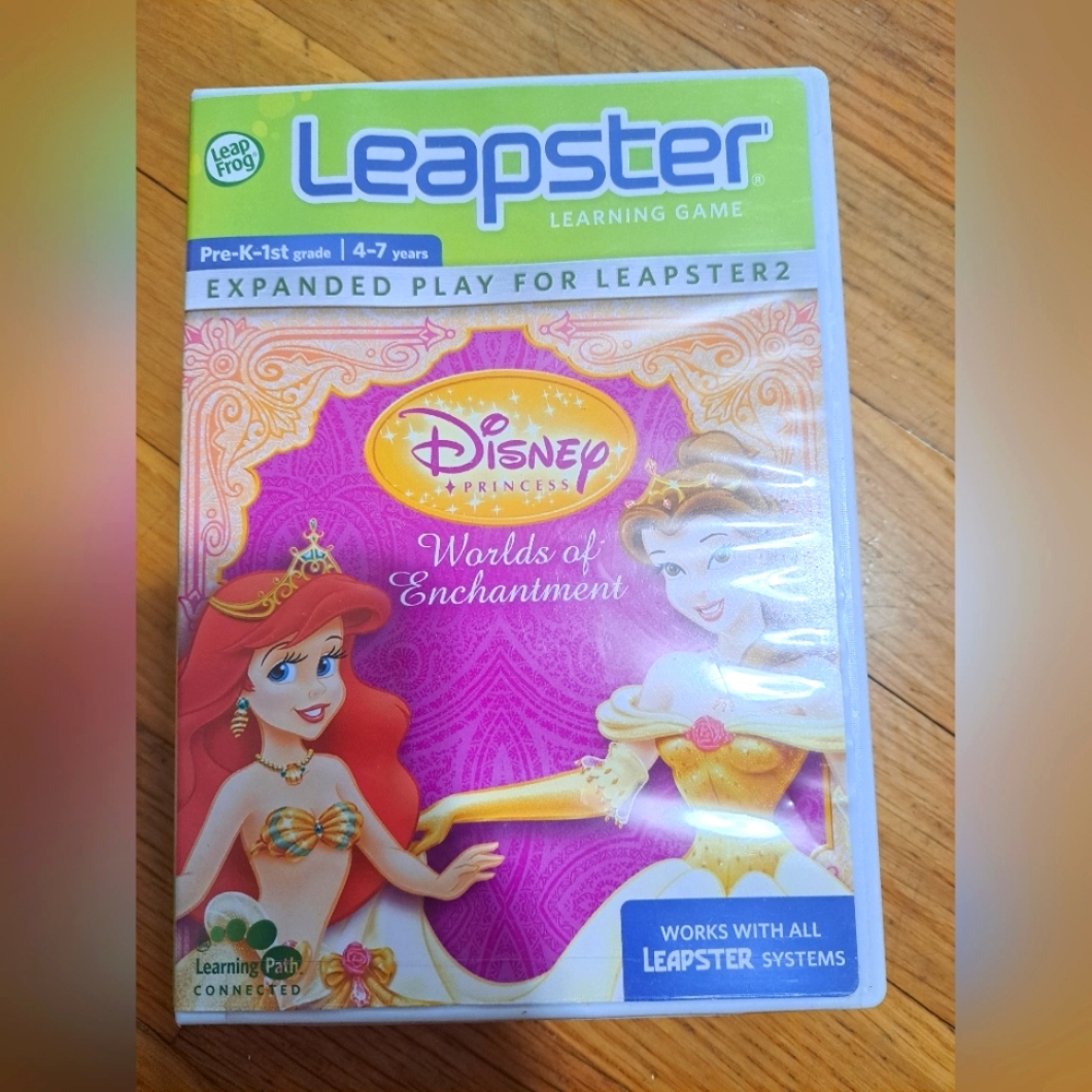 Leapster Disney Princess Worlds of Enchantment